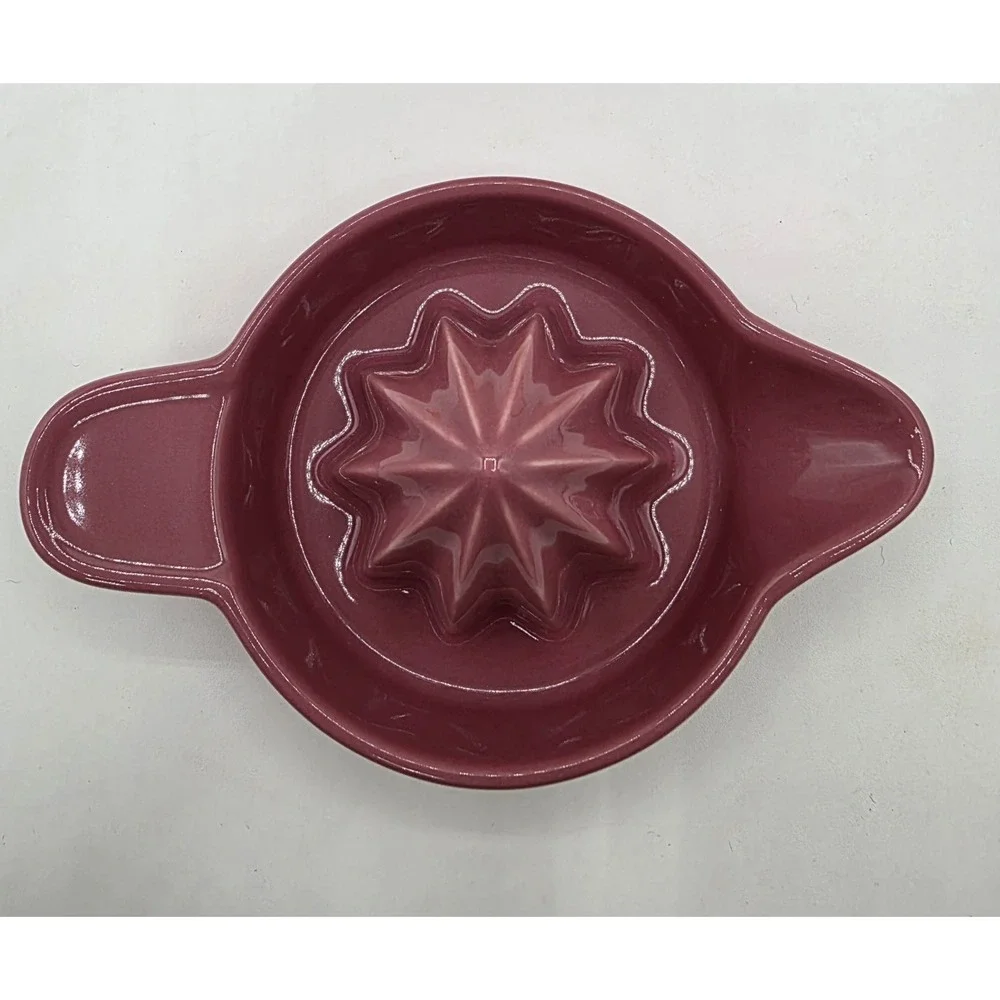 Noon and Moon - Ceramic - Pink - Hand Juicer - New in Box